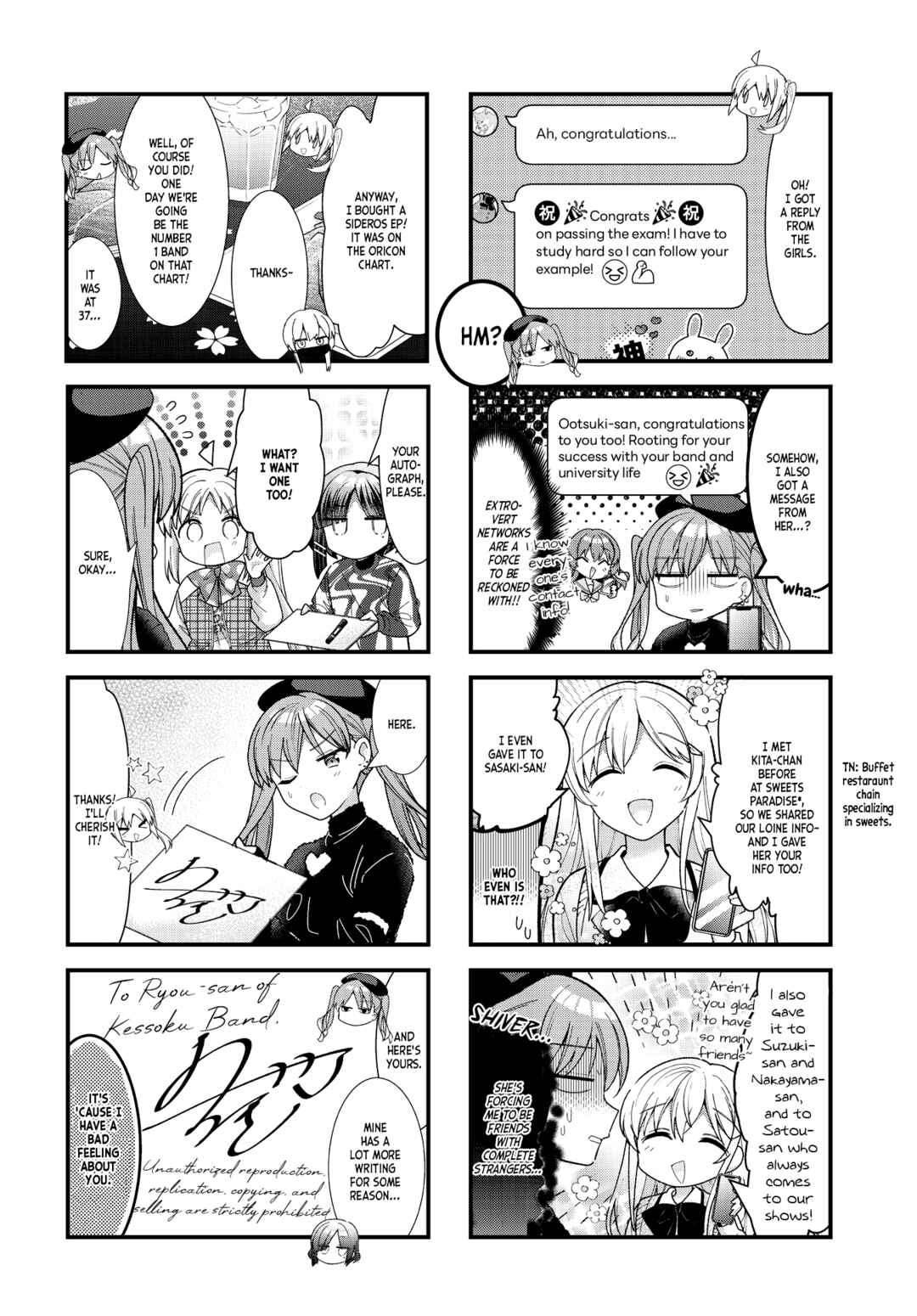 Bocchi the Rock! Chapter 74 page 3