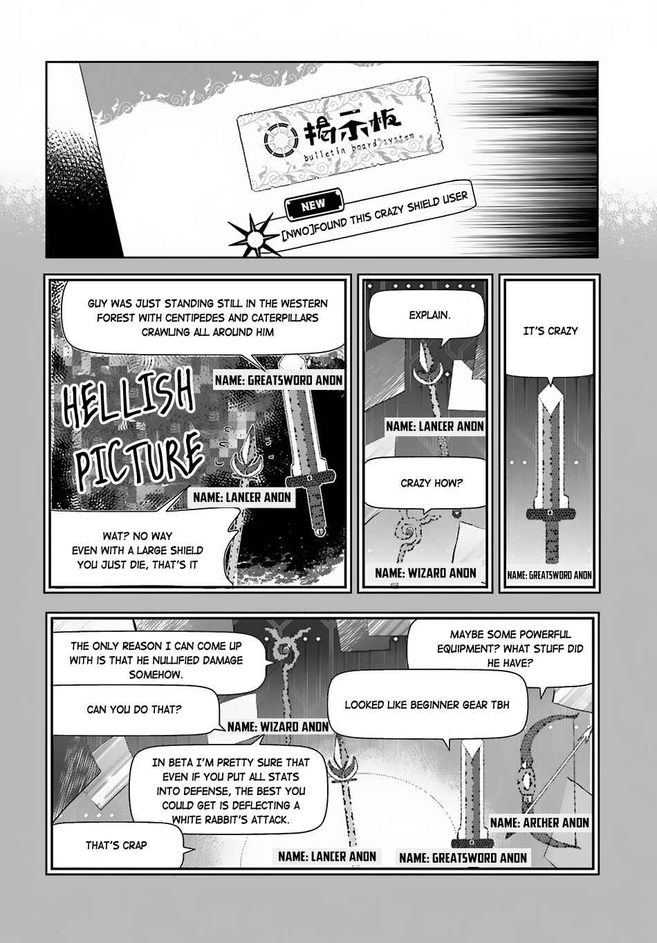 BOFURI: I Don't Want to Get Hurt, so I'll Max Out My Defense. Chapter 1 page 30