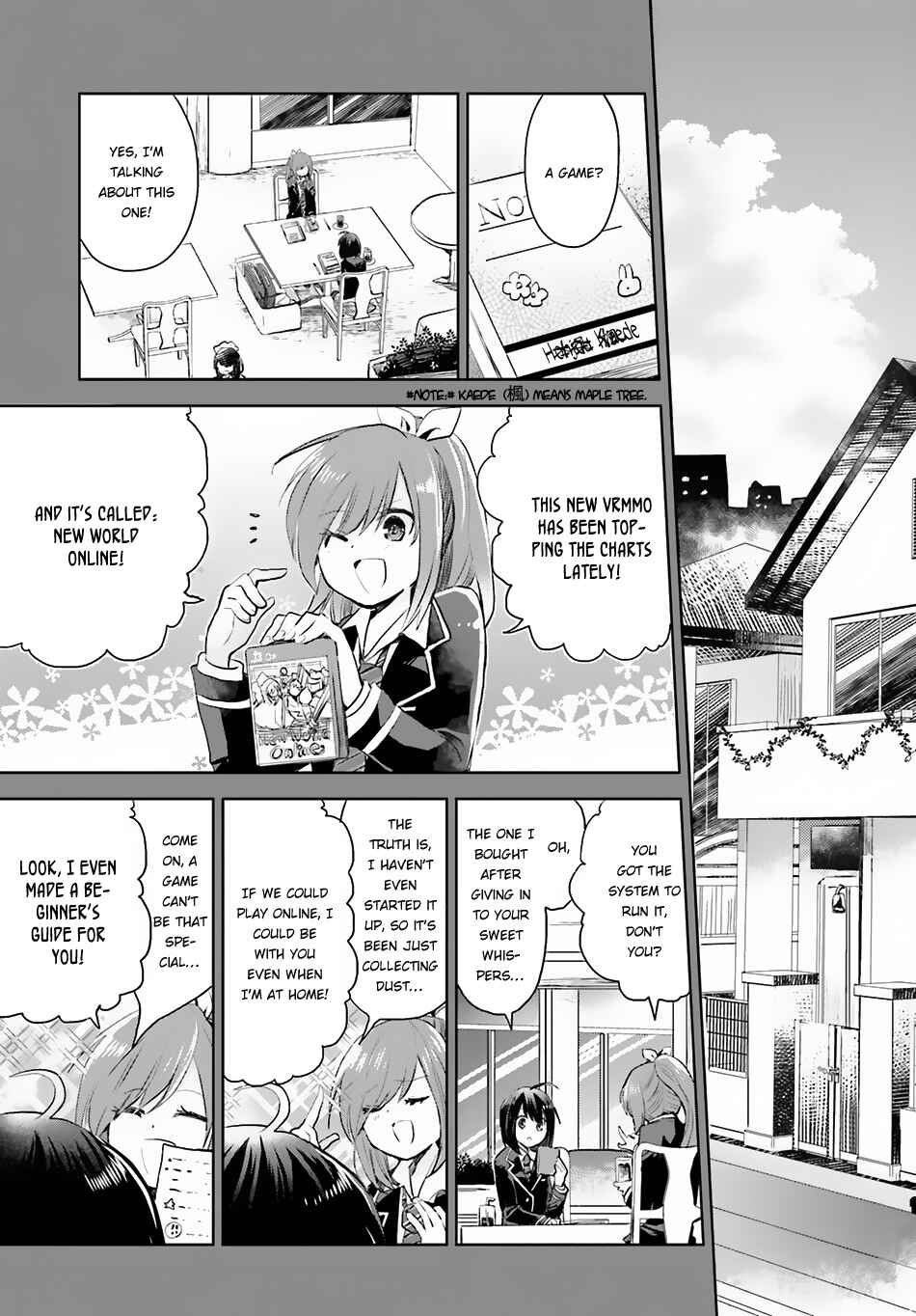 BOFURI: I Don't Want to Get Hurt, so I'll Max Out My Defense. Chapter 1 page 5