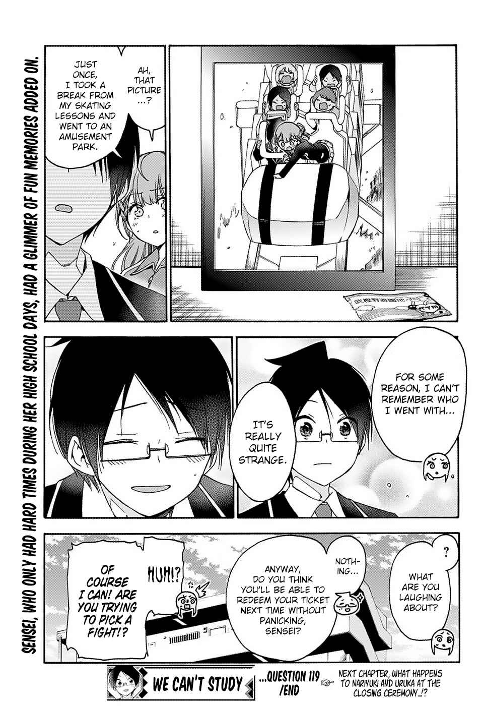 Bokutachi wa Benkyou ga Dekinai Chapter 119 page 22