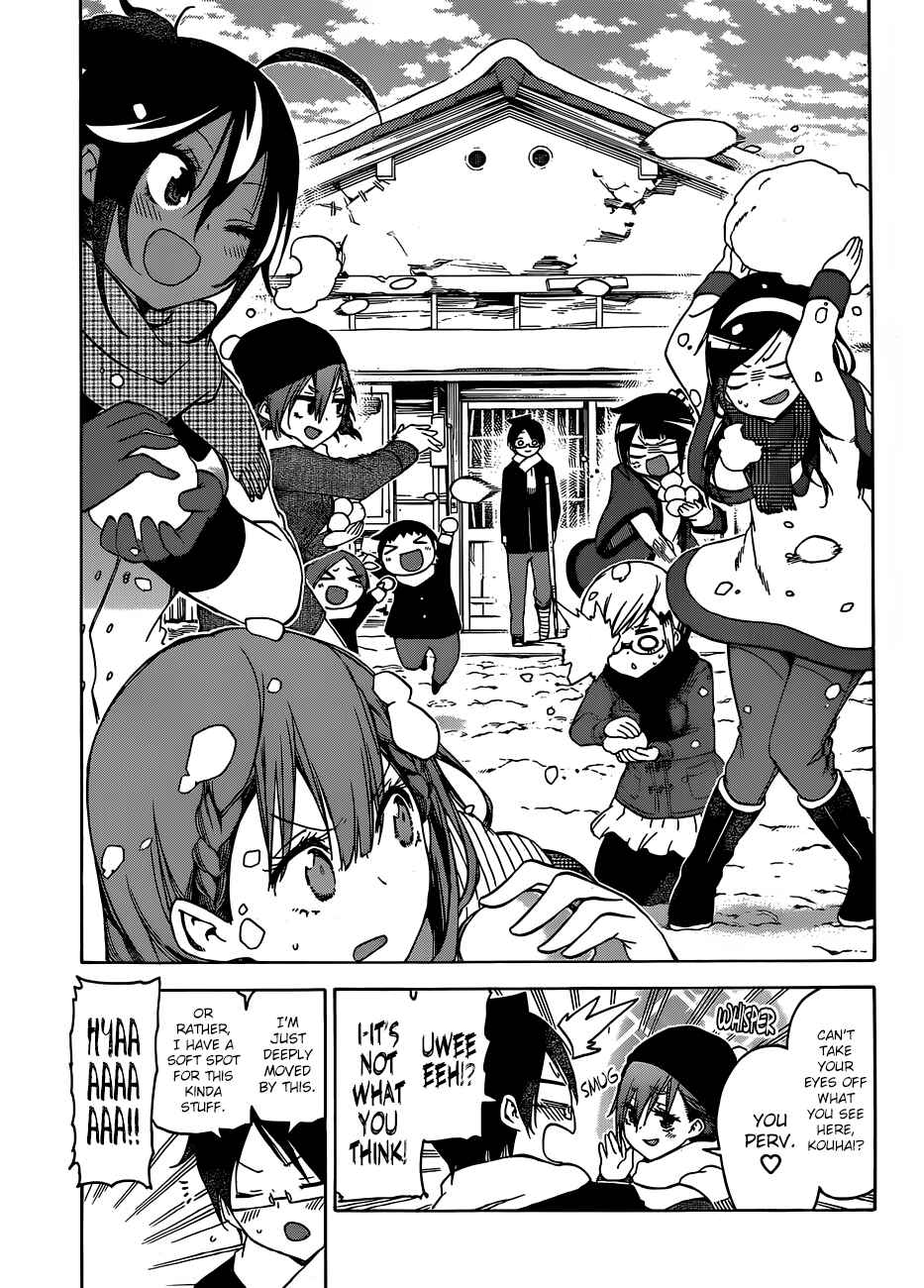 Bokutachi wa Benkyou ga Dekinai Chapter 129 page 9