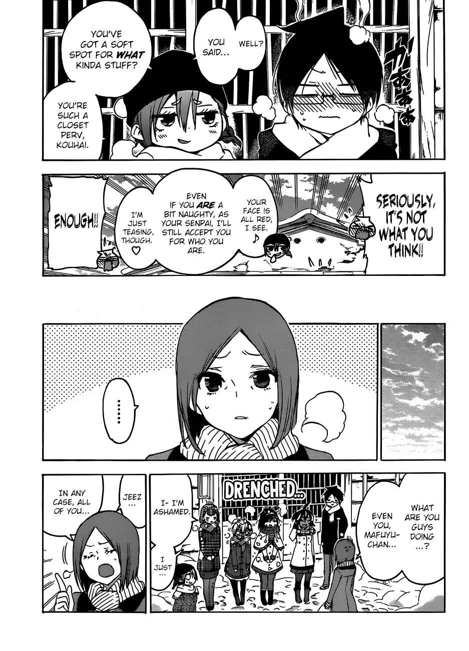 Bokutachi wa Benkyou ga Dekinai Chapter 129 page 11