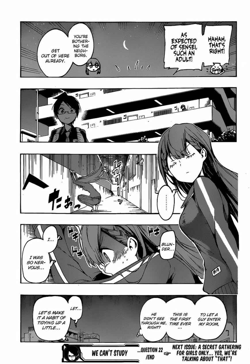 Bokutachi wa Benkyou ga Dekinai Chapter 22 page 20