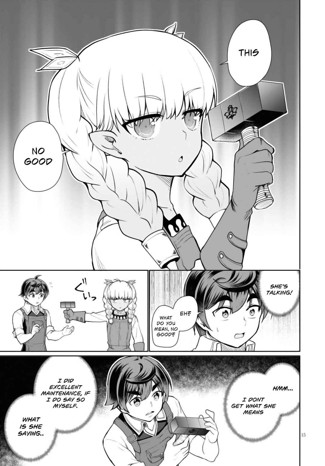 Botsuraku Yotei Nanode, Kajishokunin wo Mezasu Chapter 43 page 15