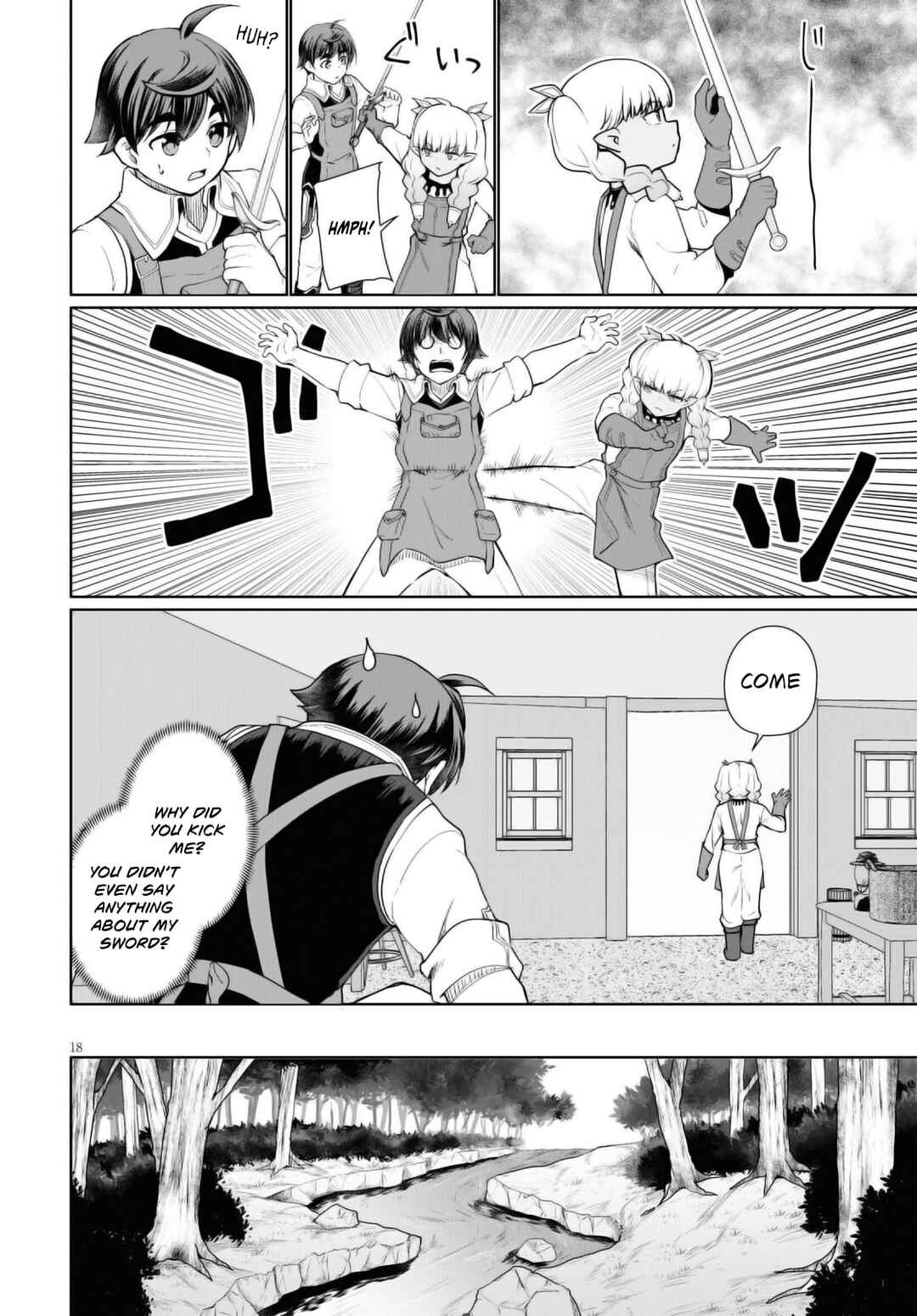Botsuraku Yotei Nanode, Kajishokunin wo Mezasu Chapter 43 page 18