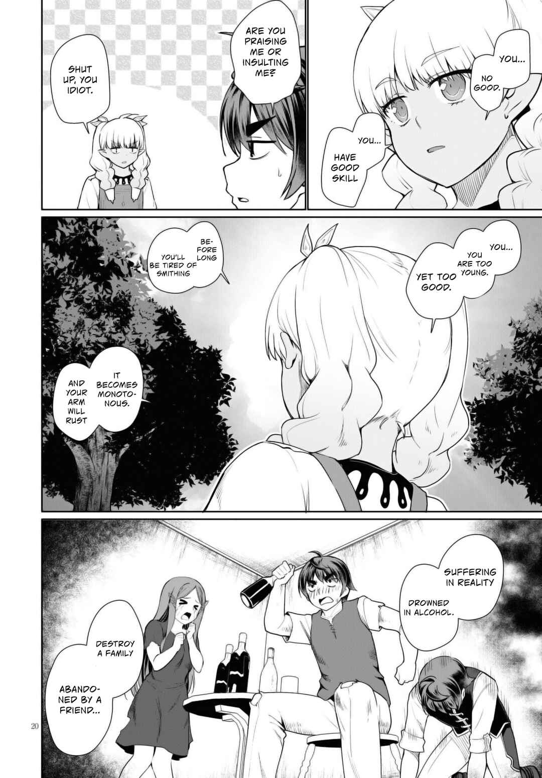 Botsuraku Yotei Nanode, Kajishokunin wo Mezasu Chapter 43 page 20