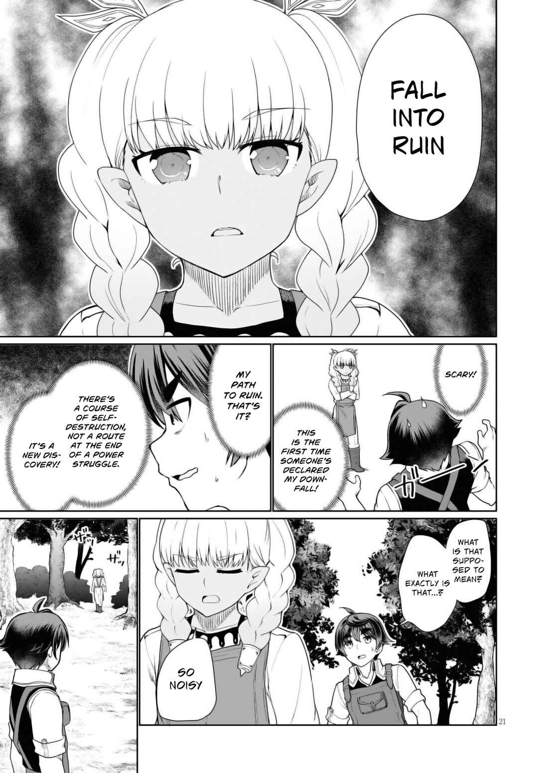 Botsuraku Yotei Nanode, Kajishokunin wo Mezasu Chapter 43 page 21