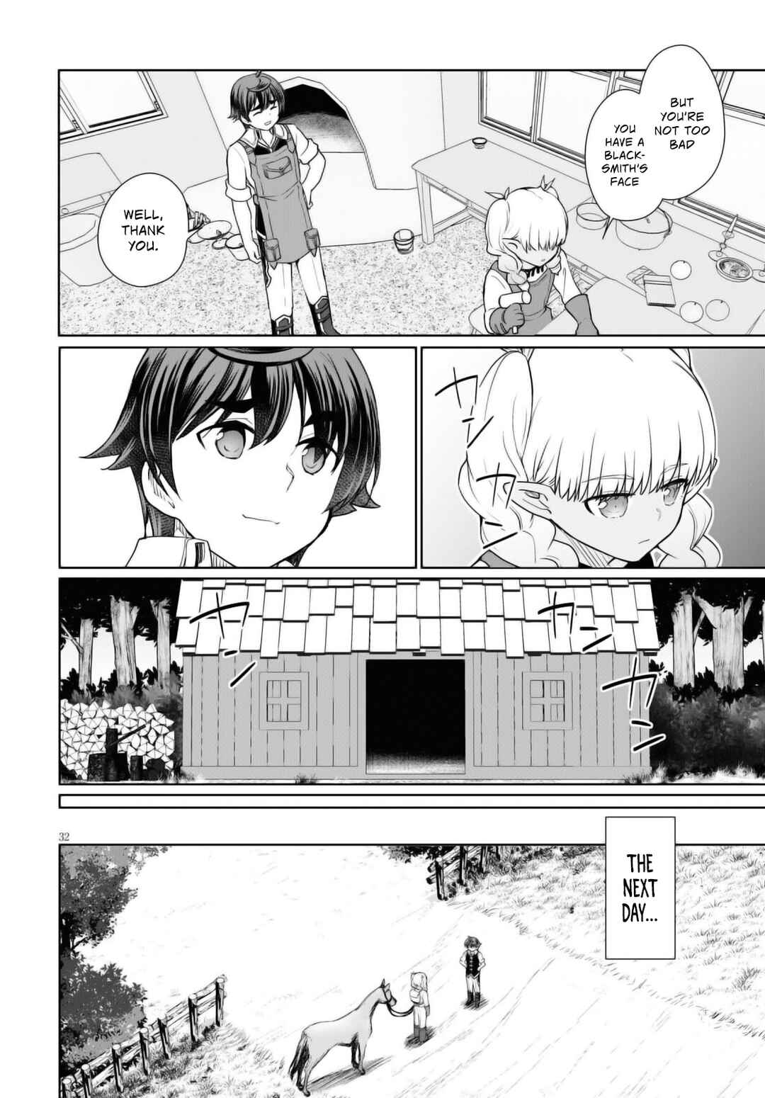 Botsuraku Yotei Nanode, Kajishokunin wo Mezasu Chapter 43 page 32
