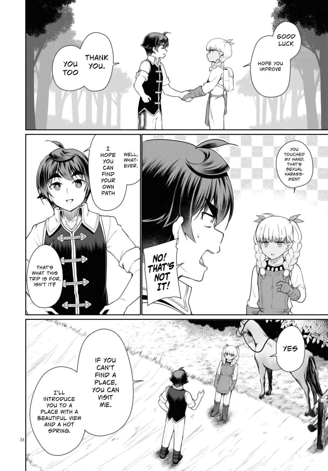 Botsuraku Yotei Nanode, Kajishokunin wo Mezasu Chapter 43 page 34