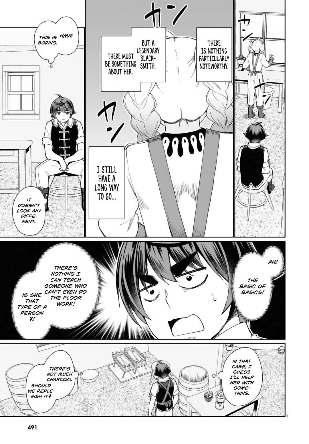 Botsuraku Yotei Nanode, Kajishokunin wo Mezasu Chapter 43 page 7