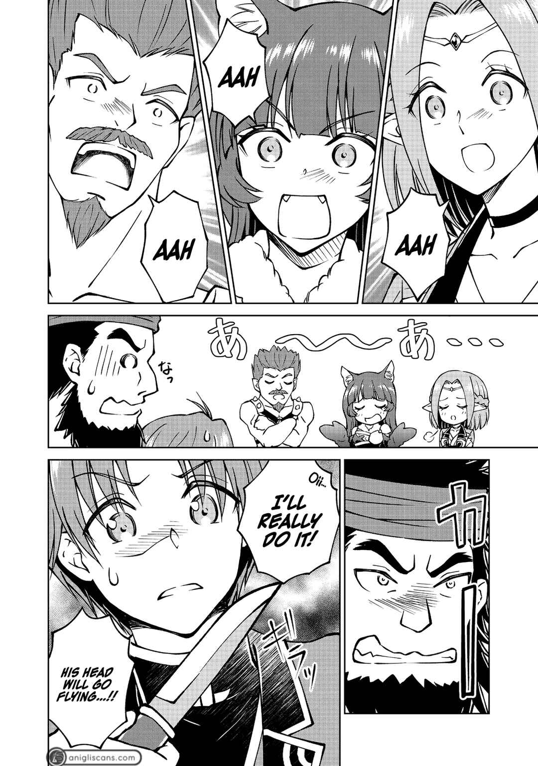 Botsuraku Yotei no Kizoku dakedo, Hima datta kara Mahou wo Kiwamete Mita Chapter 15 page 14
