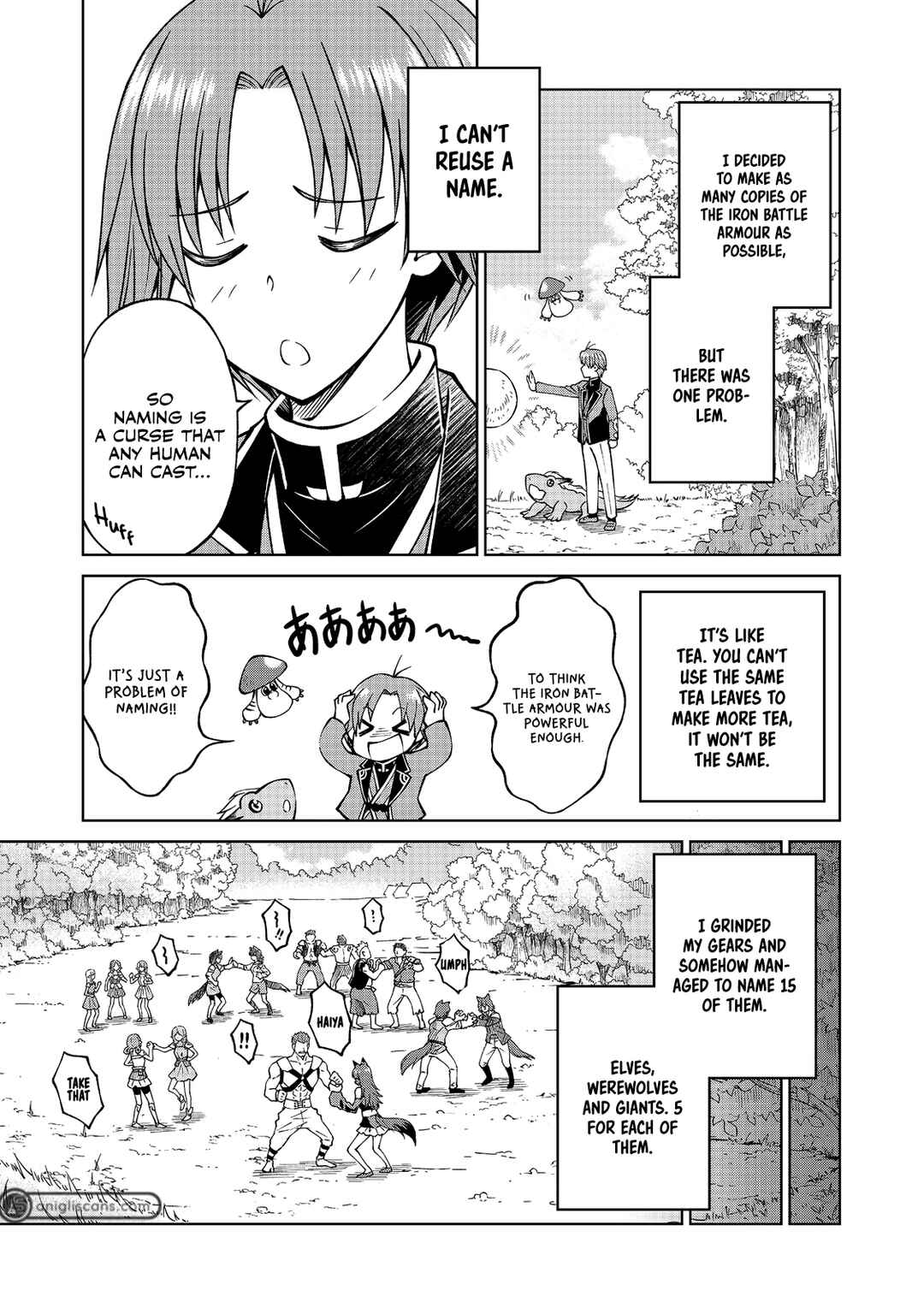 Botsuraku Yotei no Kizoku dakedo, Hima datta kara Mahou wo Kiwamete Mita Chapter 15 page 7