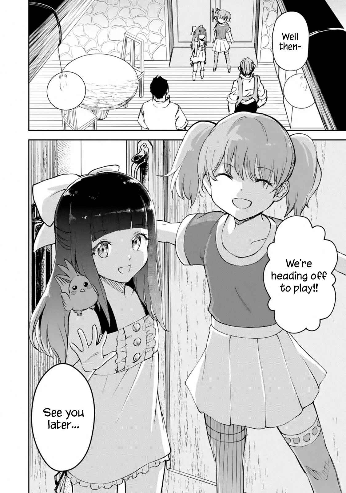 Boukensha License o Hakudatsu Sareta Ossan Dakedo, Manamusume ga Dekita no de Nonbiri Jinsei o Ouka Suru Chapter 19.1 page 1