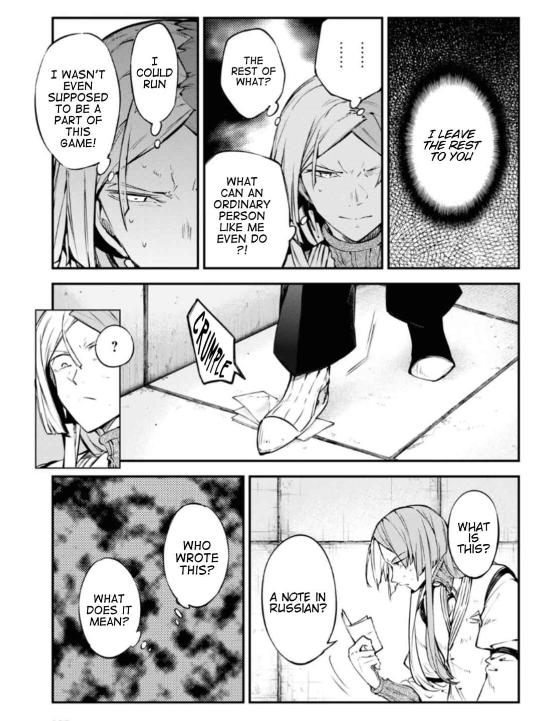 Bungou Stray Dogs Chapter 107 page 7
