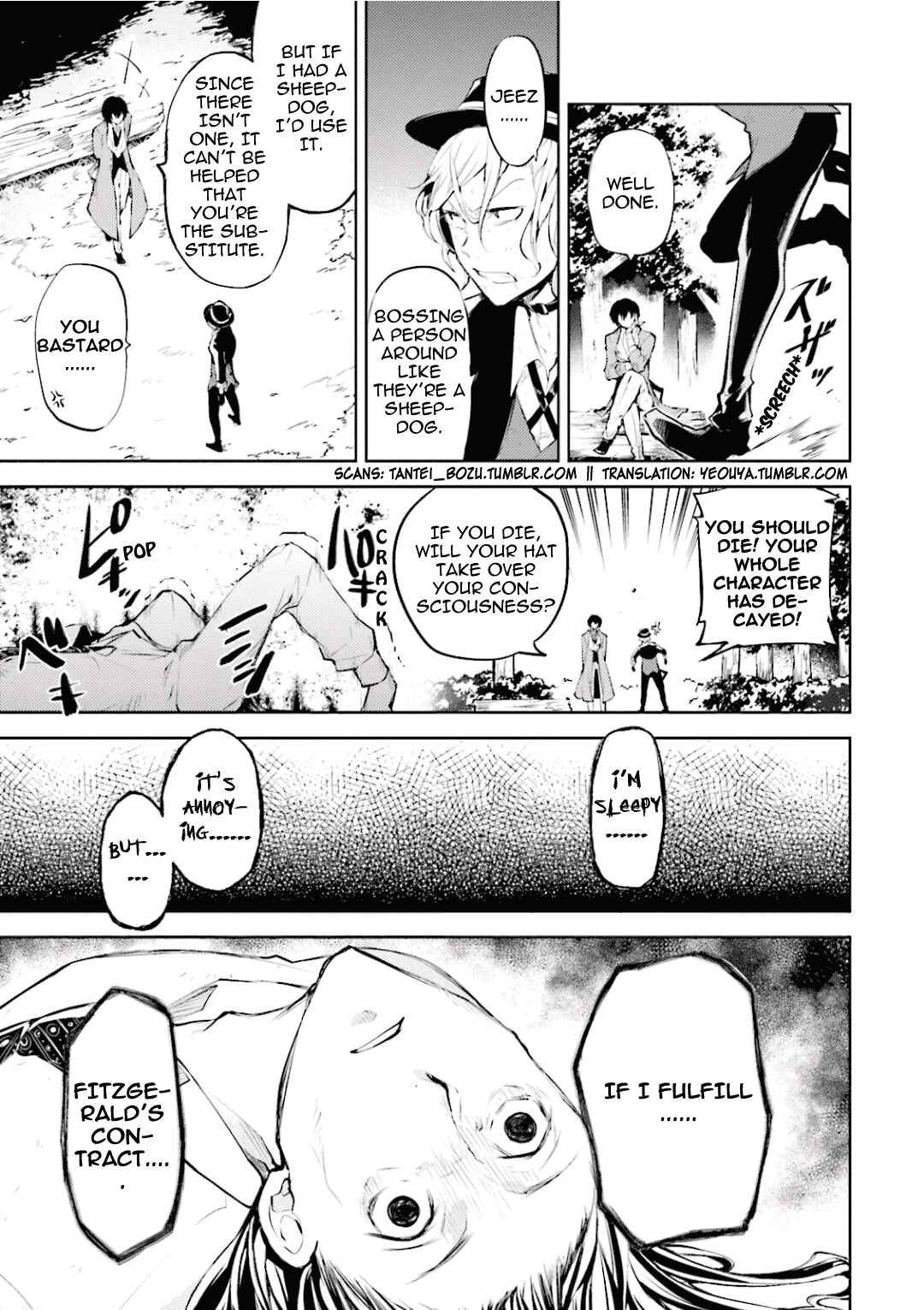 Bungou Stray Dogs Chapter 31 page 22