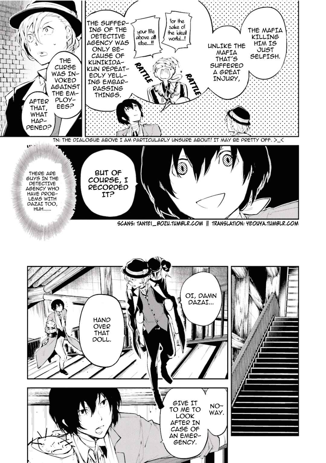 Bungou Stray Dogs Chapter 31 page 8