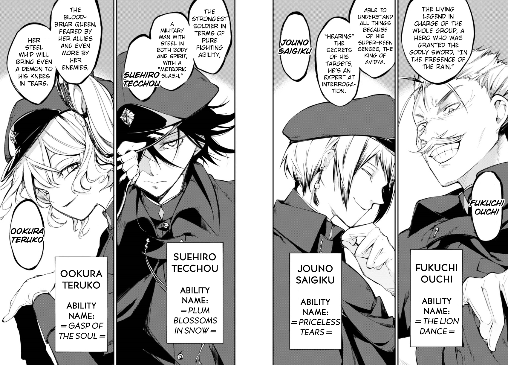 Bungou Stray Dogs Chapter 60 page 14