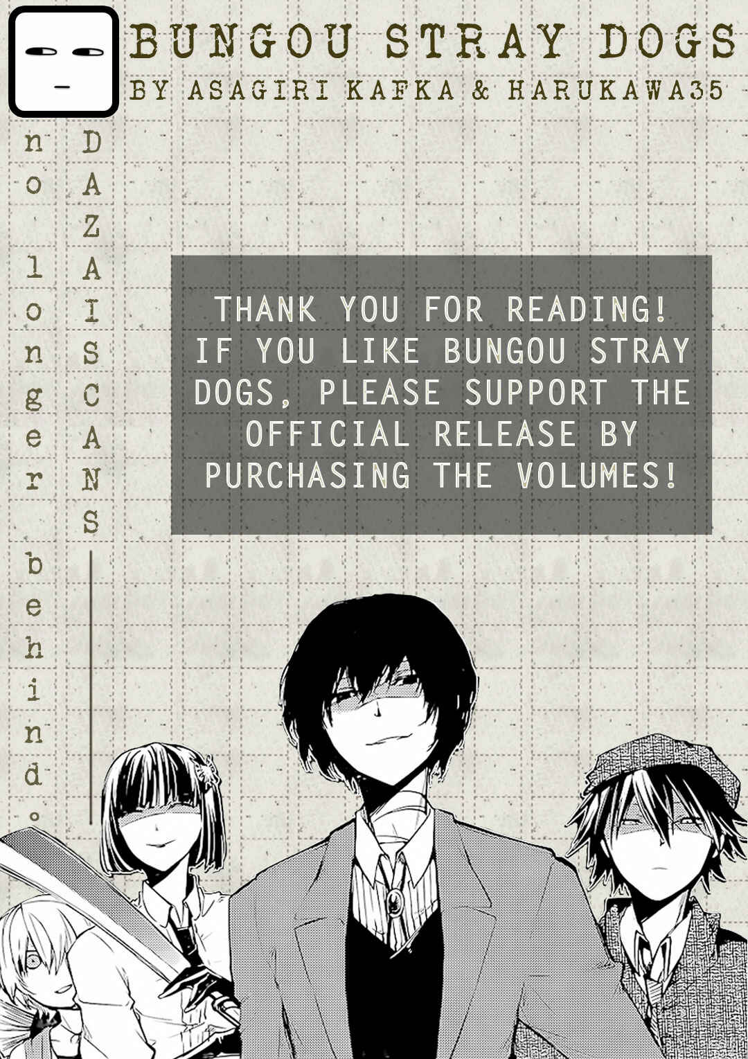 Bungou Stray Dogs Chapter 60 page 33