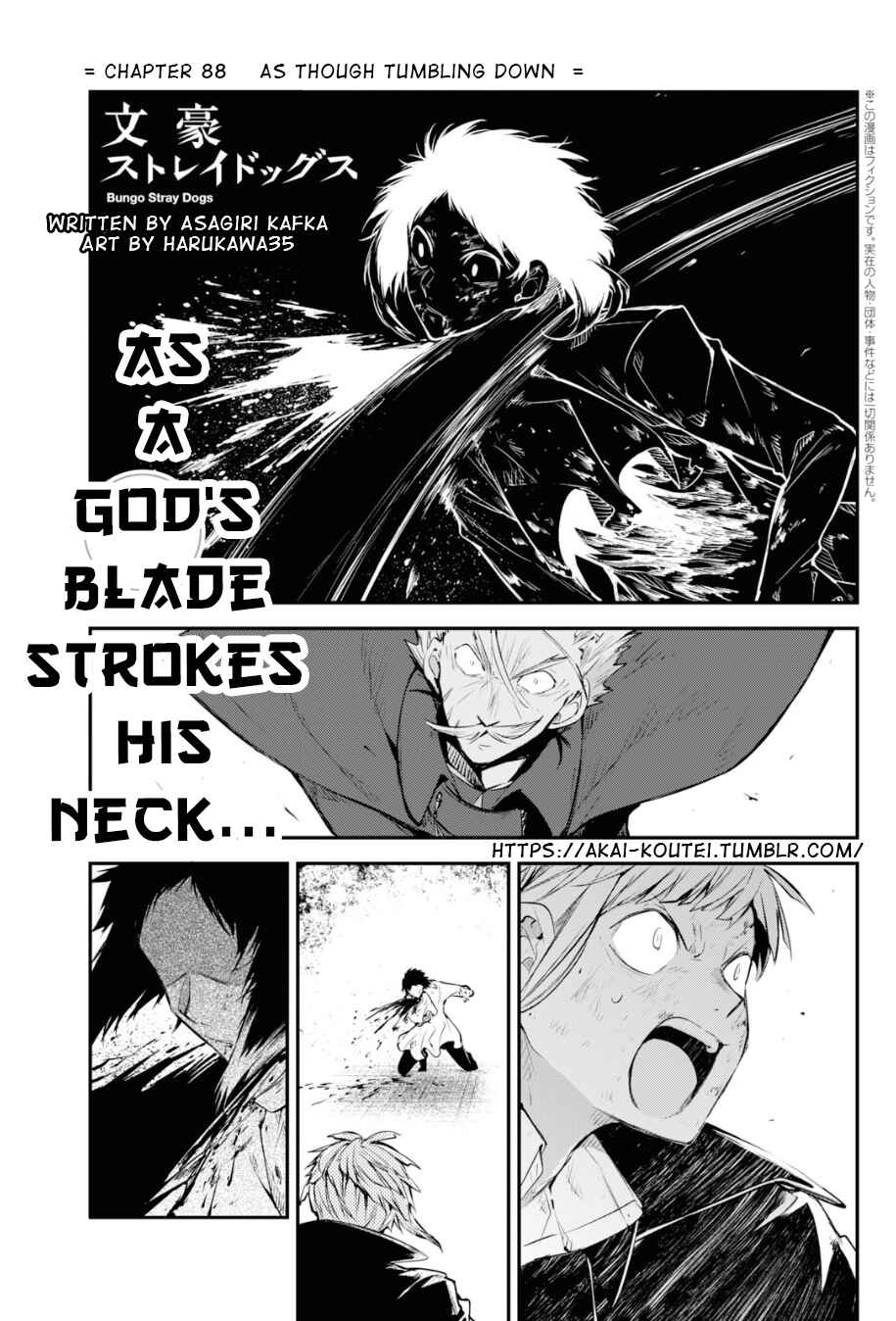 Bungou Stray Dogs Chapter 88 page 2