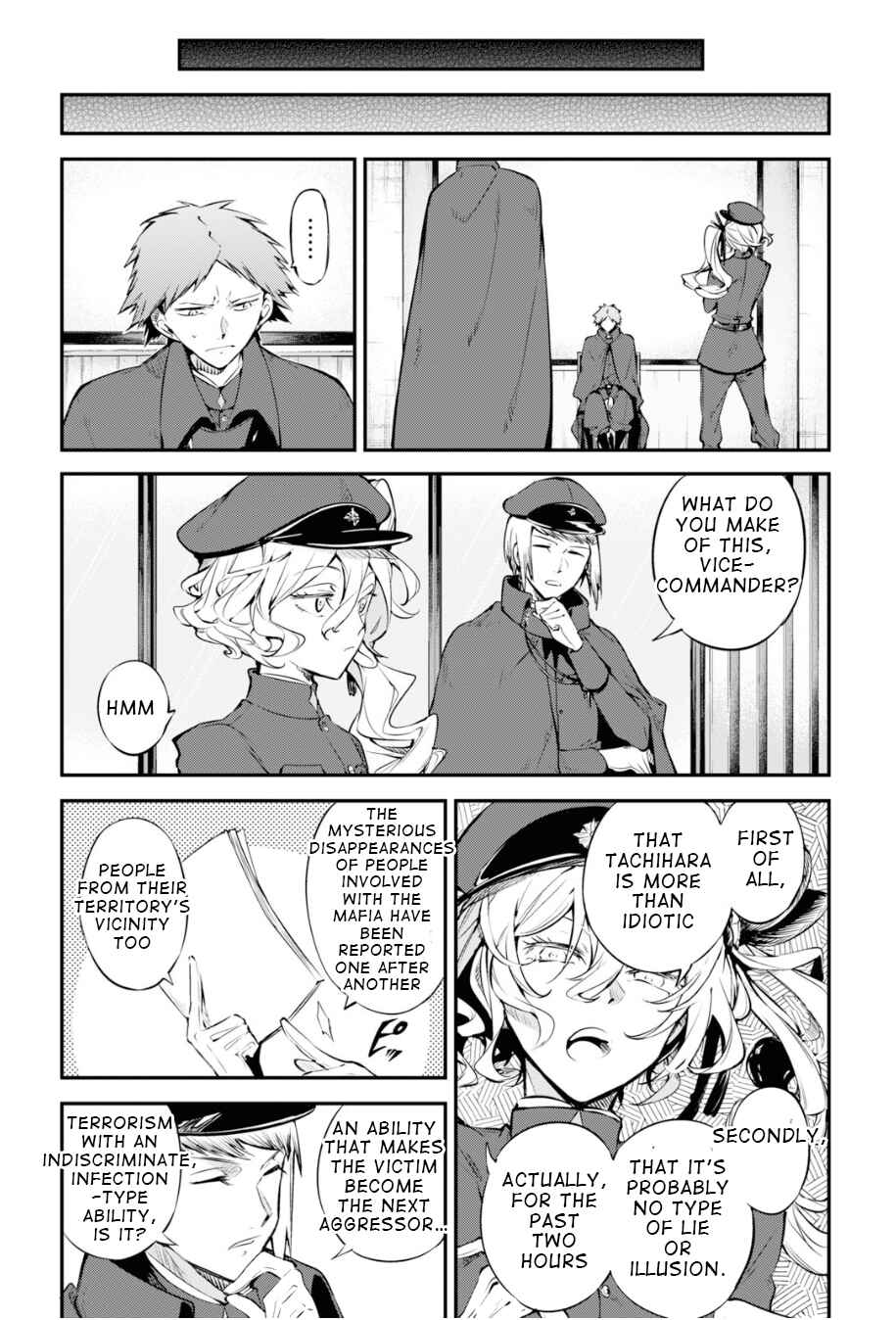Bungou Stray Dogs Chapter 88 page 33