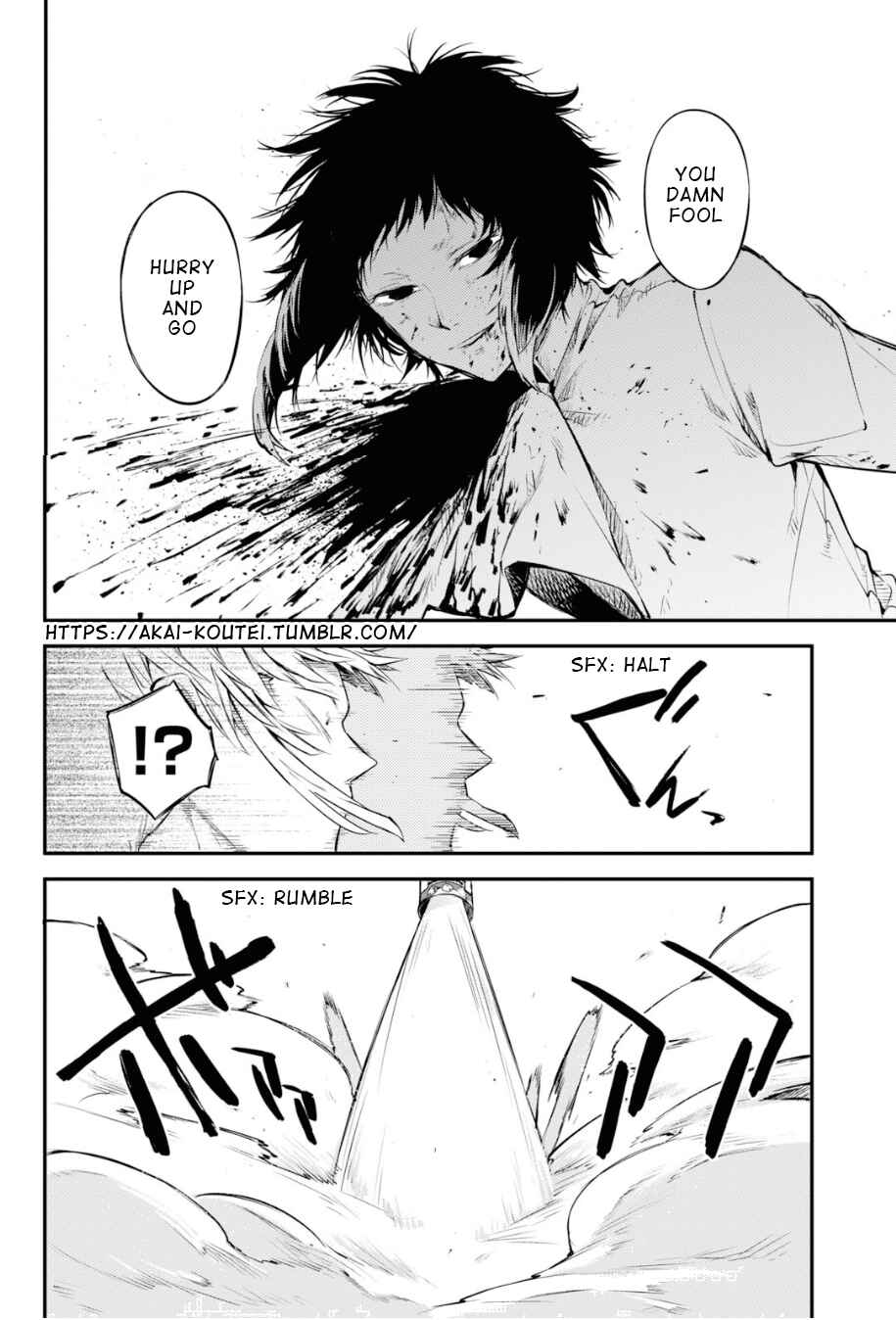 Bungou Stray Dogs Chapter 88 page 3