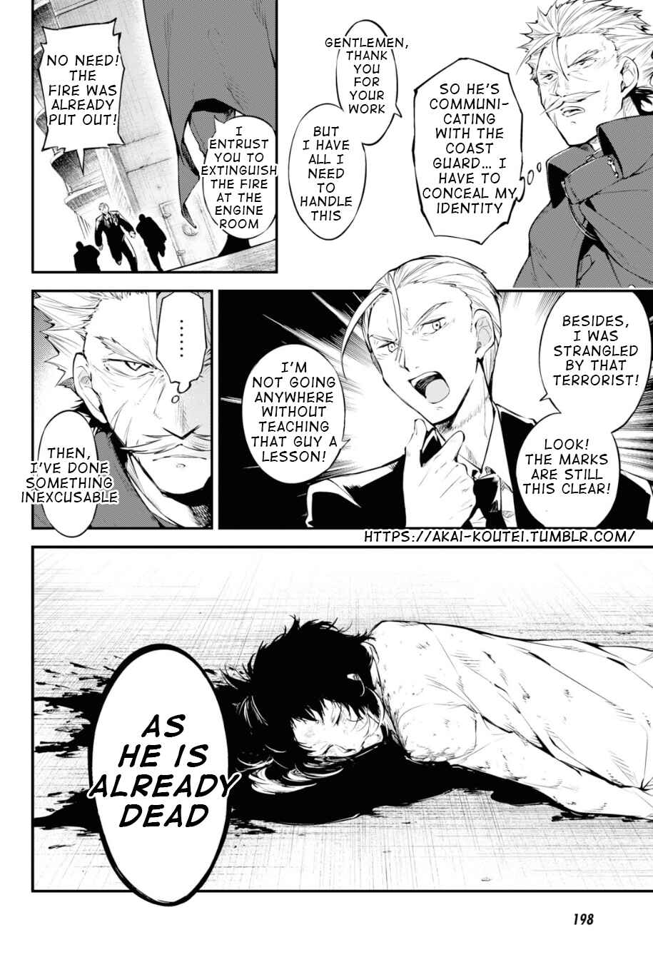 Bungou Stray Dogs Chapter 88 page 7