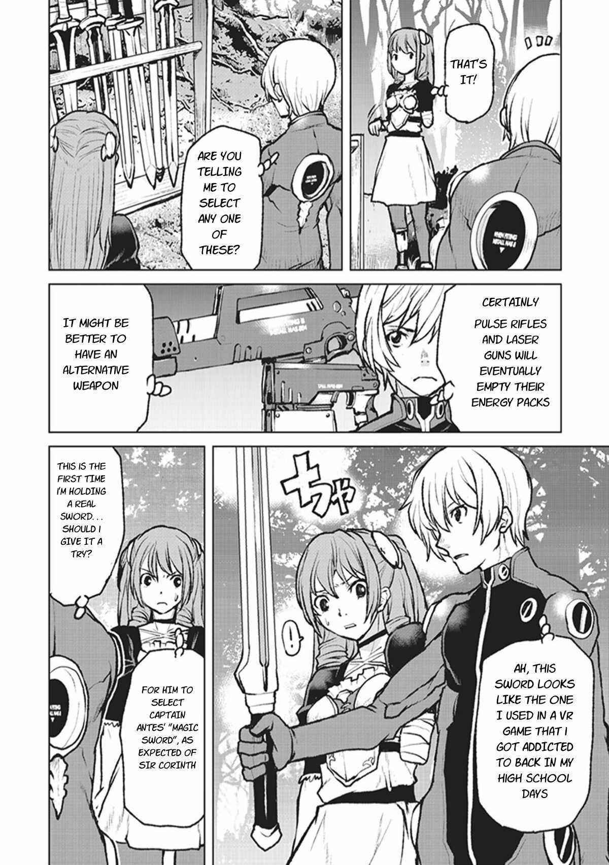 Captain Corinth: The Galactic Navy Officer Becomes an Adventurer Chapter 3 page 19