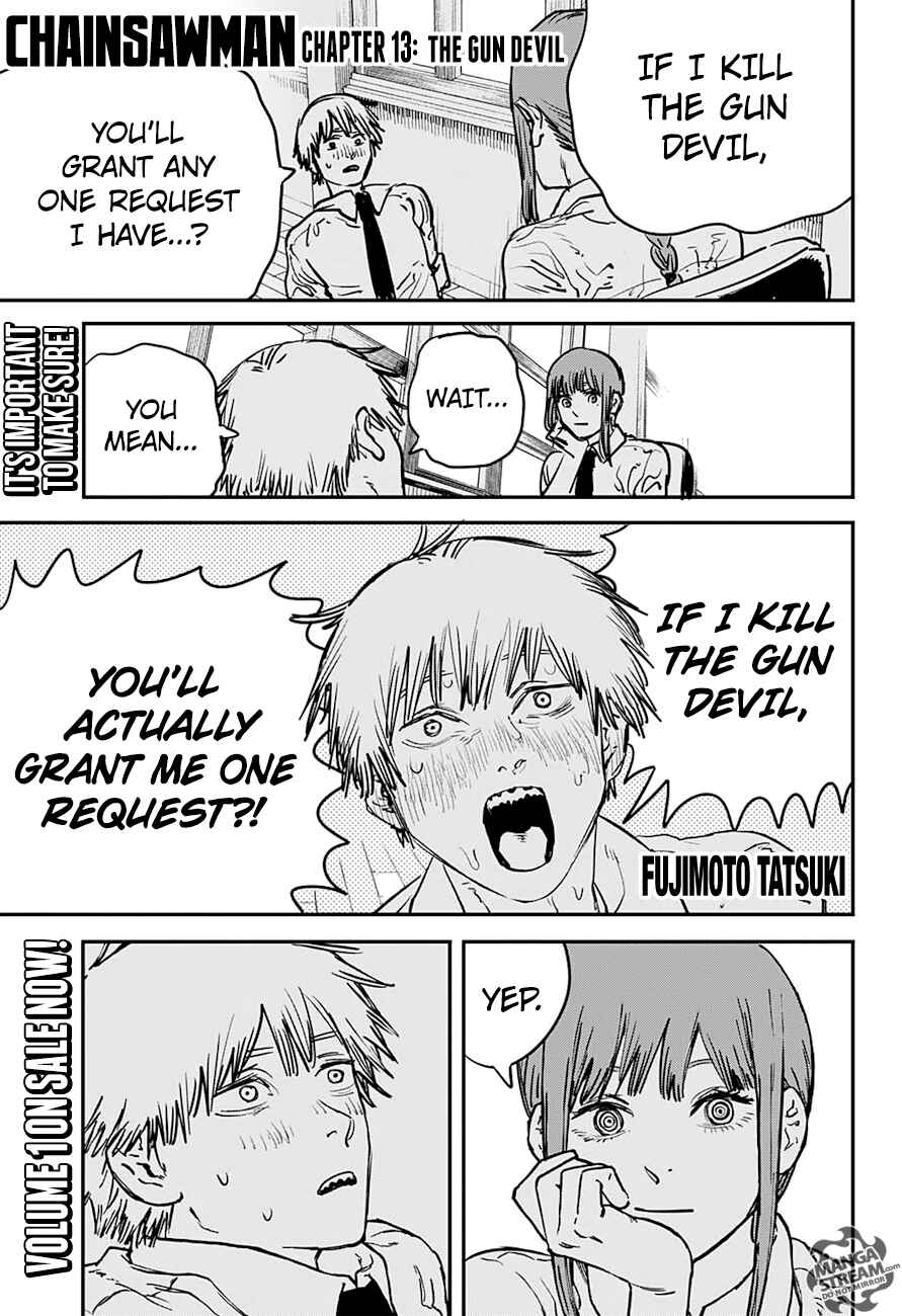 Chainsaw Man Chapter 13 page 0