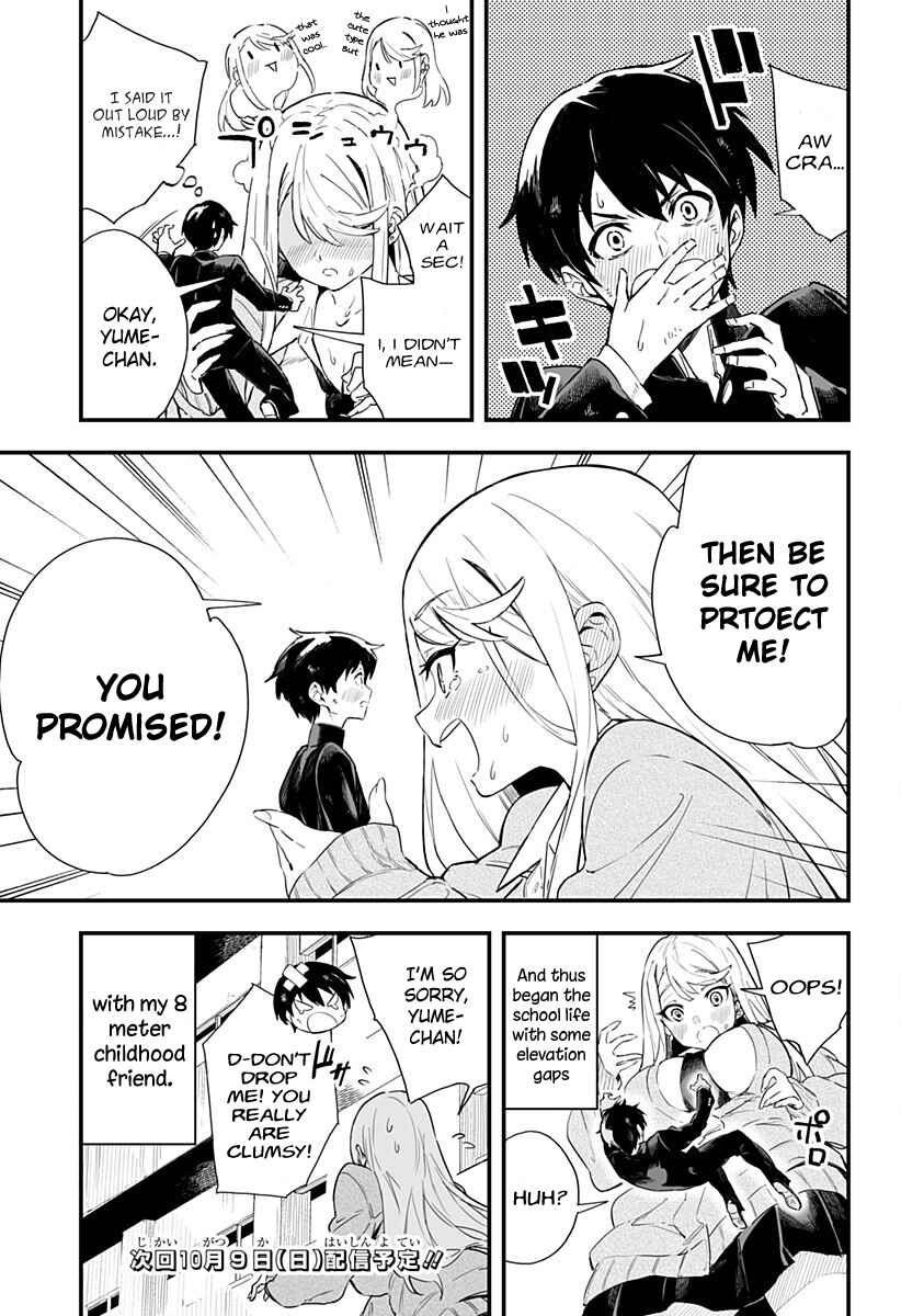 Chieri no Koi wa 8 Meter Chapter 1 page 20