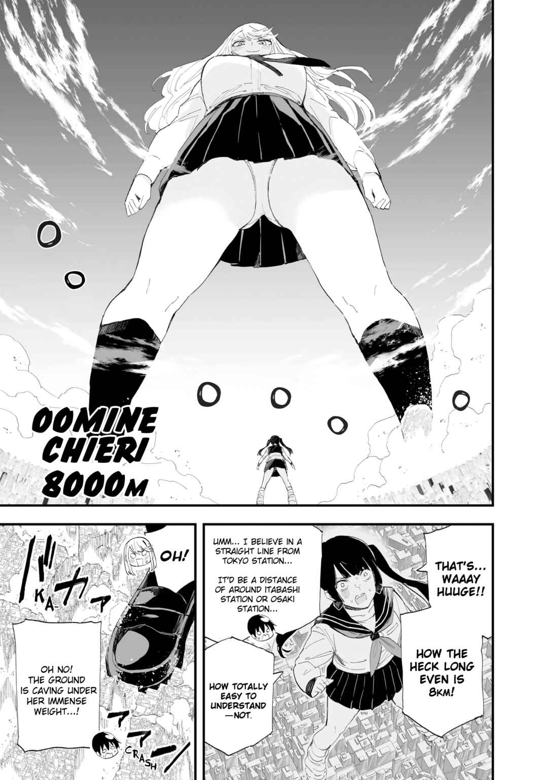 Chieri no Koi wa 8 Meter Chapter 53.5 page 18