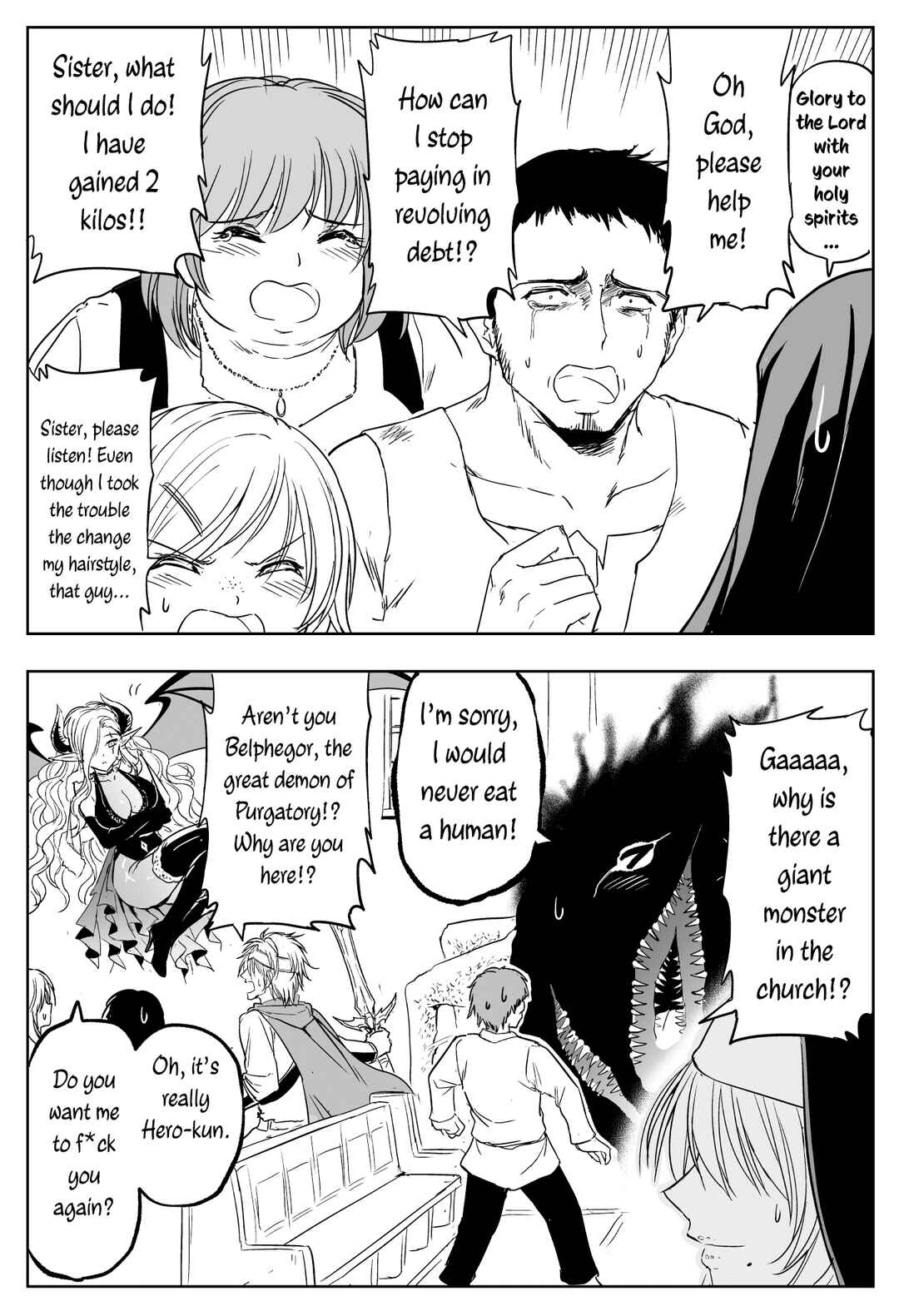 Chikarawaza no Sister Chapter 25 page 1