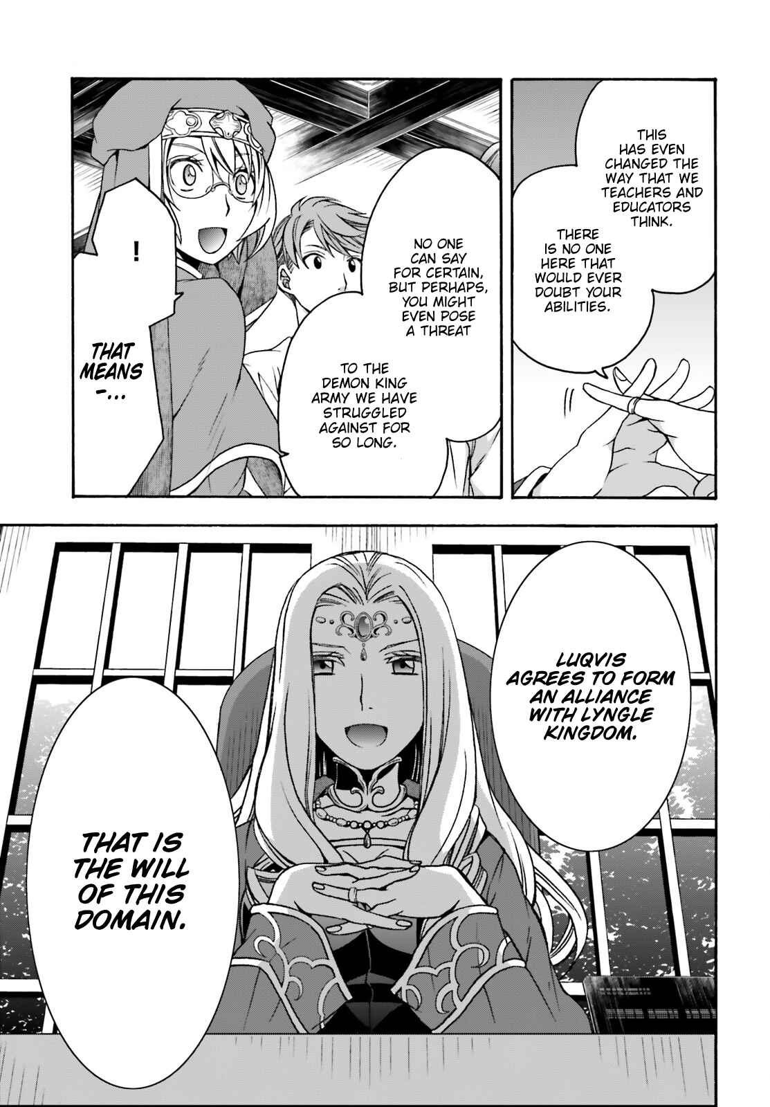 Chiyu Mahou no Machigatta Tsukaikata: Senjou wo Kakeru Kaifuku Youin Chapter 27 page 15
