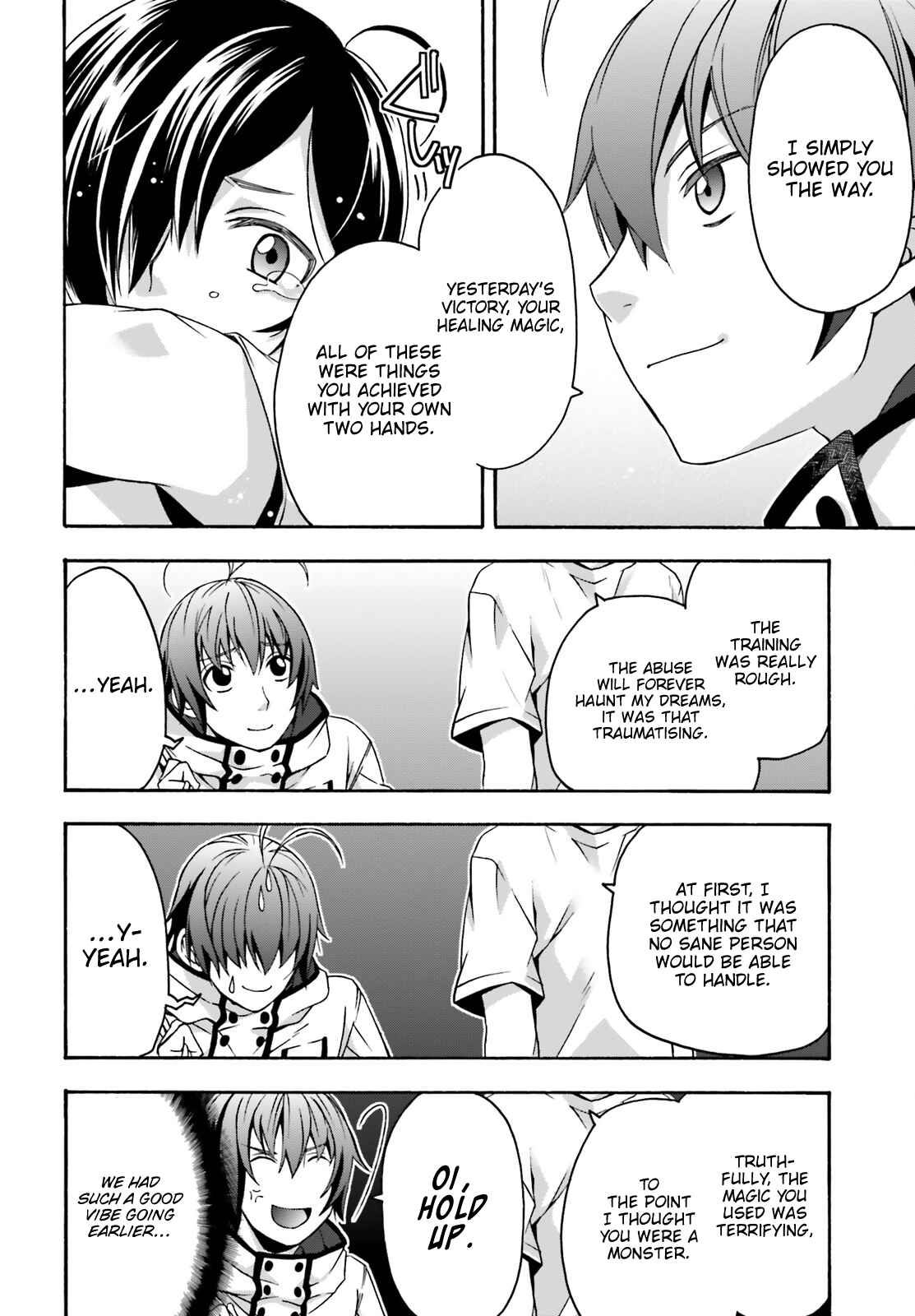 Chiyu Mahou no Machigatta Tsukaikata: Senjou wo Kakeru Kaifuku Youin Chapter 27 page 22