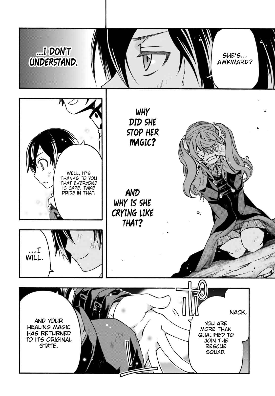 Chiyu Mahou no Machigatta Tsukaikata: Senjou wo Kakeru Kaifuku Youin Chapter 27 page 6