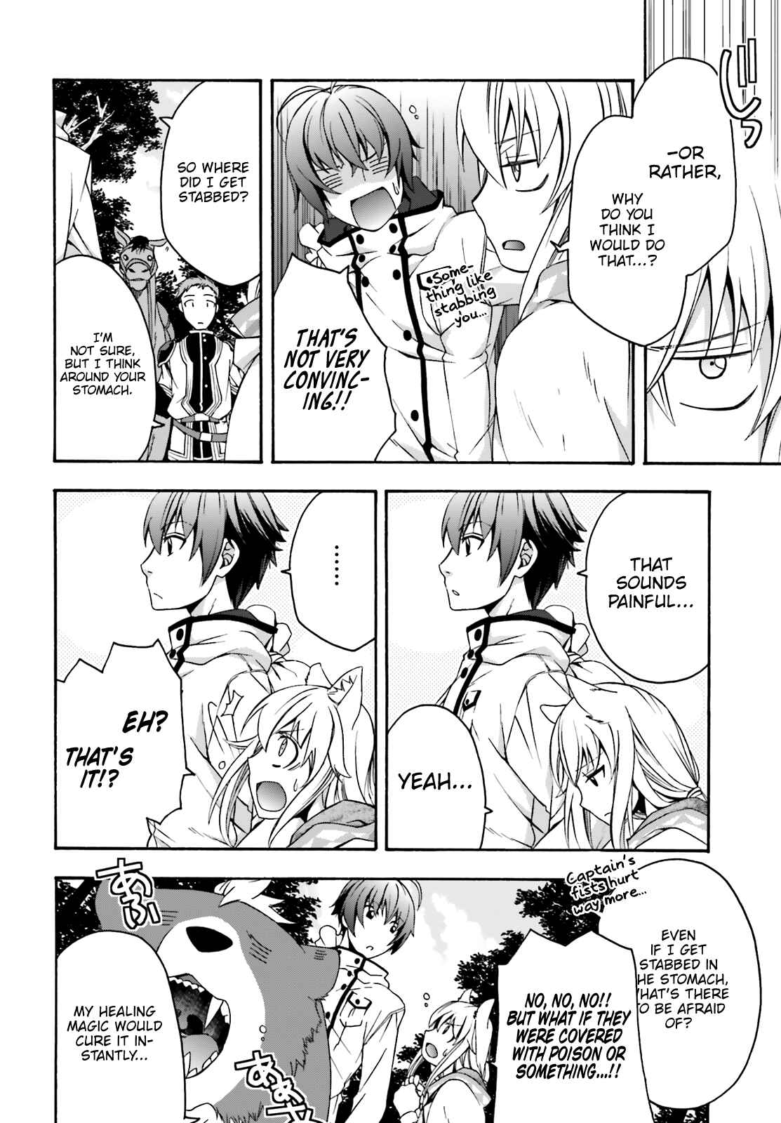 Chiyu Mahou no Machigatta Tsukaikata: Senjou wo Kakeru Kaifuku Youin Chapter 28 page 10