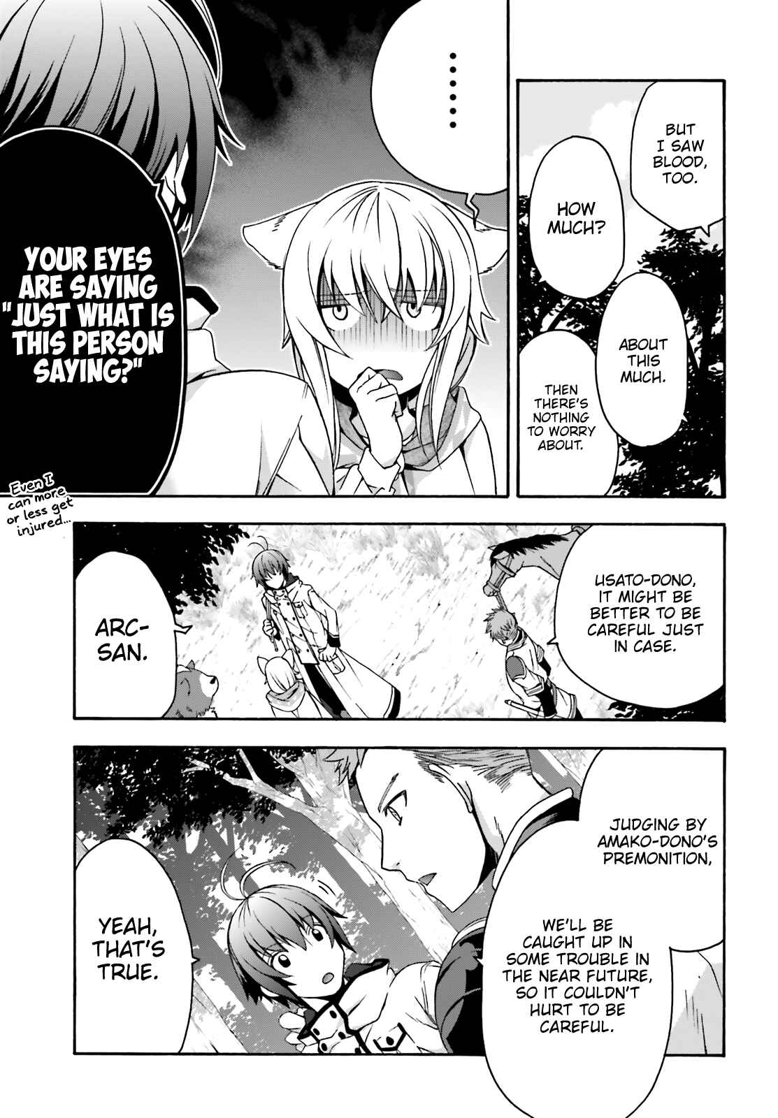 Chiyu Mahou no Machigatta Tsukaikata: Senjou wo Kakeru Kaifuku Youin Chapter 28 page 11