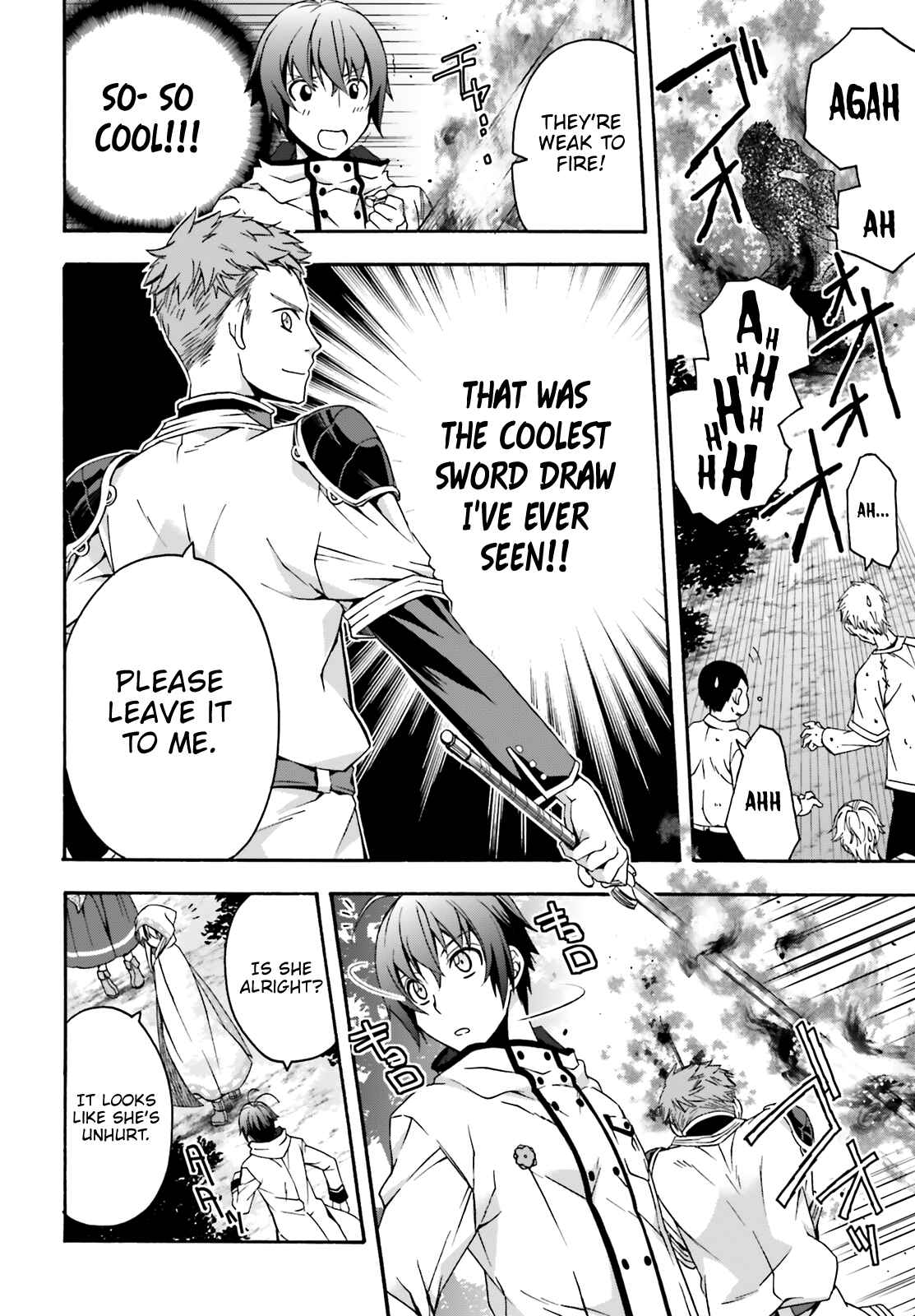 Chiyu Mahou no Machigatta Tsukaikata: Senjou wo Kakeru Kaifuku Youin Chapter 28 page 36