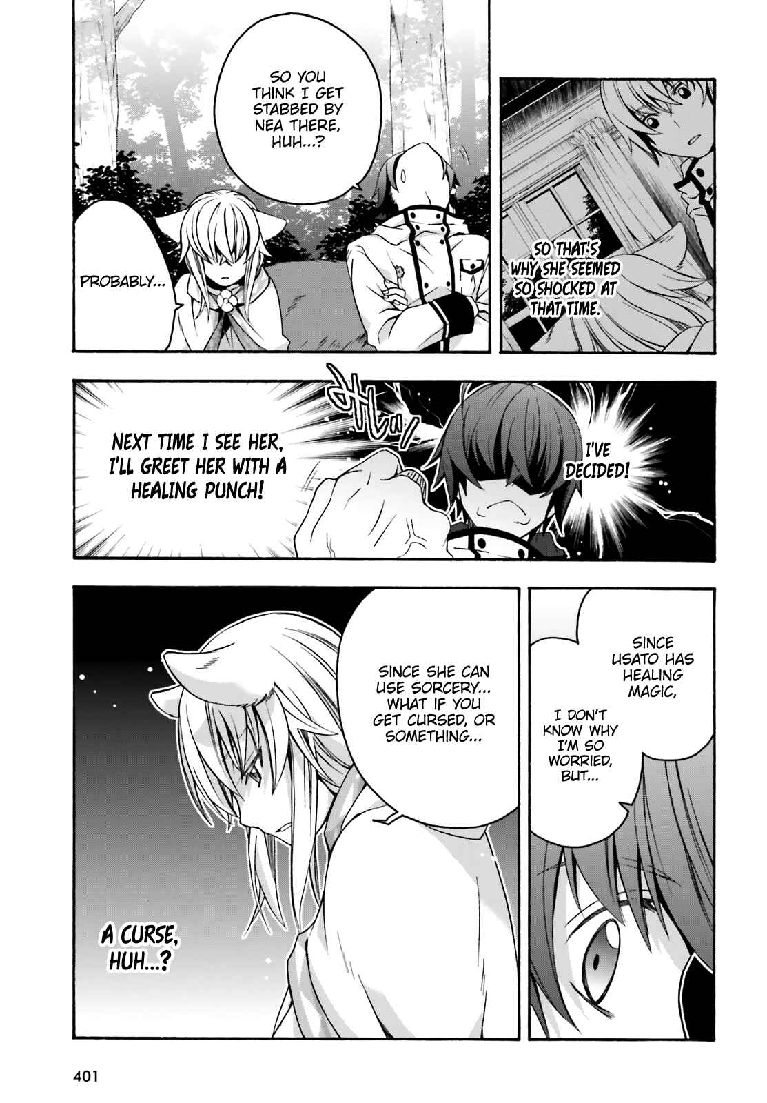 Chiyu Mahou no Machigatta Tsukaikata: Senjou wo Kakeru Kaifuku Youin Chapter 33 page 17