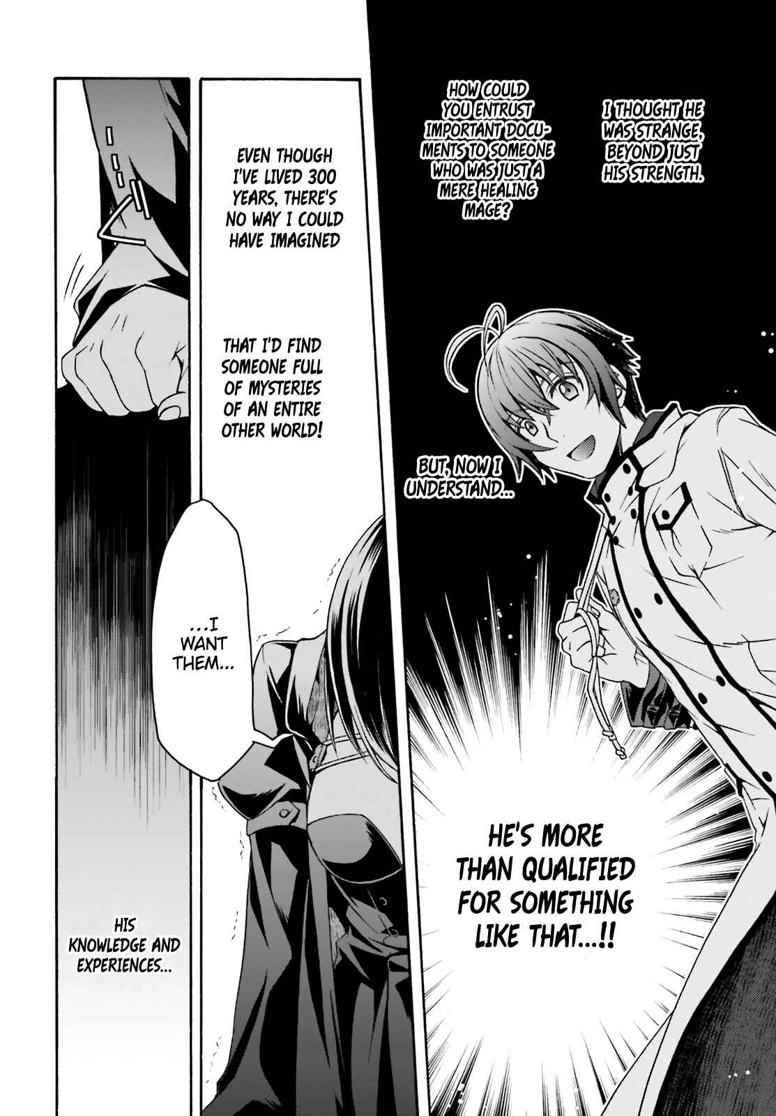 Chiyu Mahou no Machigatta Tsukaikata: Senjou wo Kakeru Kaifuku Youin Chapter 33 page 32