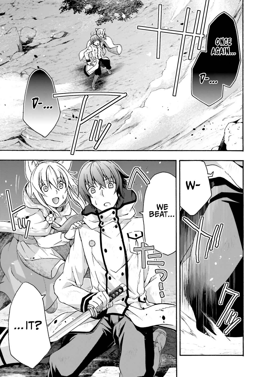 Chiyu Mahou no Machigatta Tsukaikata: Senjou wo Kakeru Kaifuku Youin Chapter 38 page 34