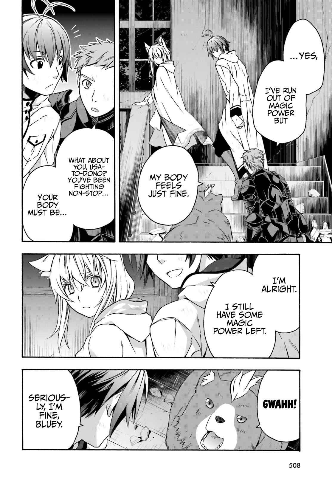 Chiyu Mahou no Machigatta Tsukaikata: Senjou wo Kakeru Kaifuku Youin Chapter 39 page 10