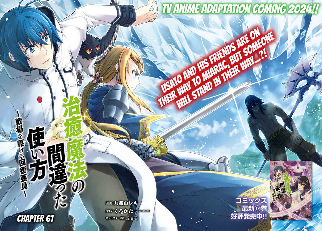 Chiyu Mahou no Machigatta Tsukaikata: Senjou wo Kakeru Kaifuku Youin Chapter 61 page 2