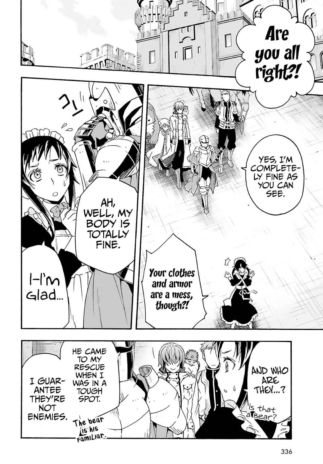 Chiyu Mahou no Machigatta Tsukaikata: Senjou wo Kakeru Kaifuku Youin Chapter 63 page 12