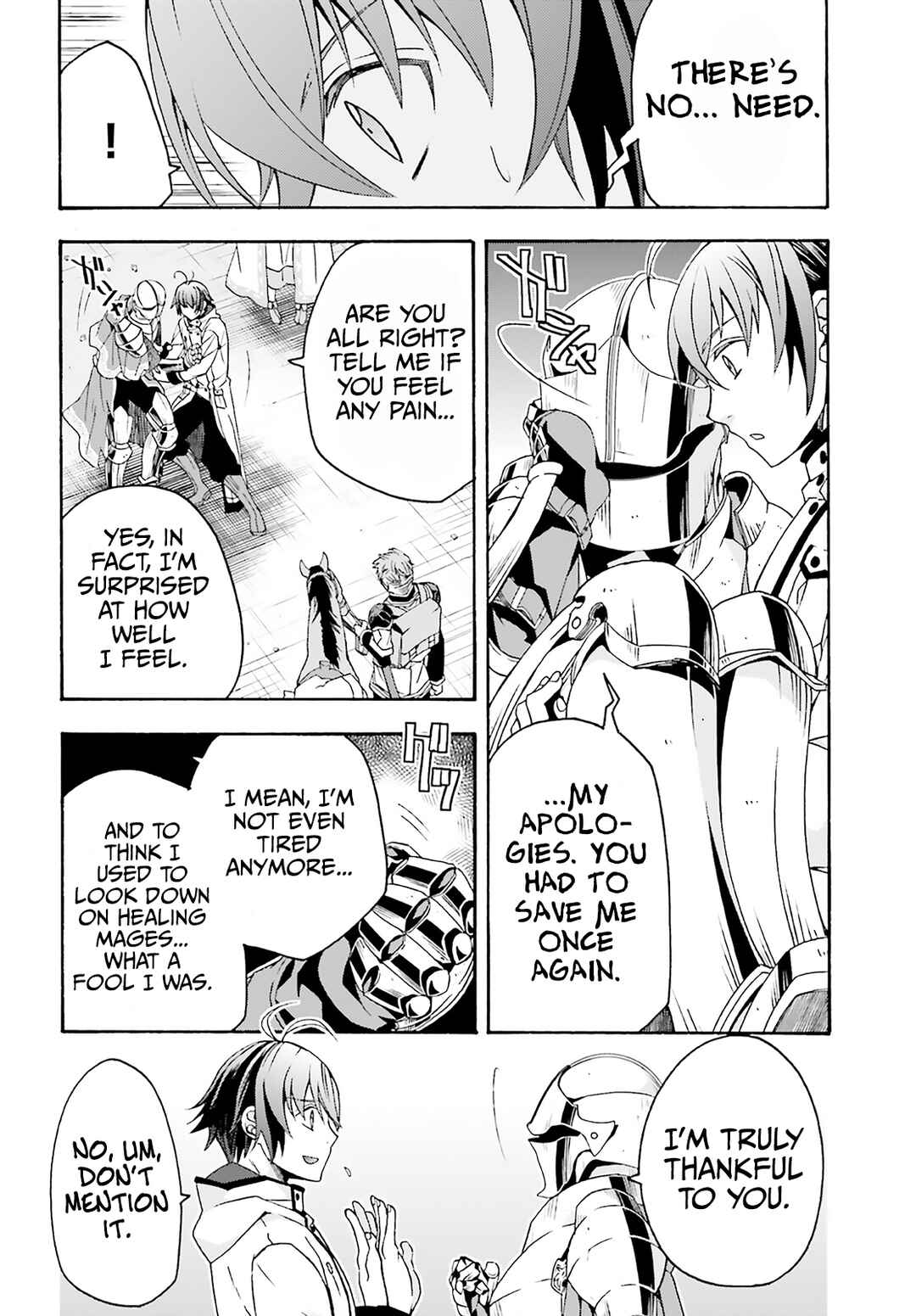 Chiyu Mahou no Machigatta Tsukaikata: Senjou wo Kakeru Kaifuku Youin Chapter 63 page 4