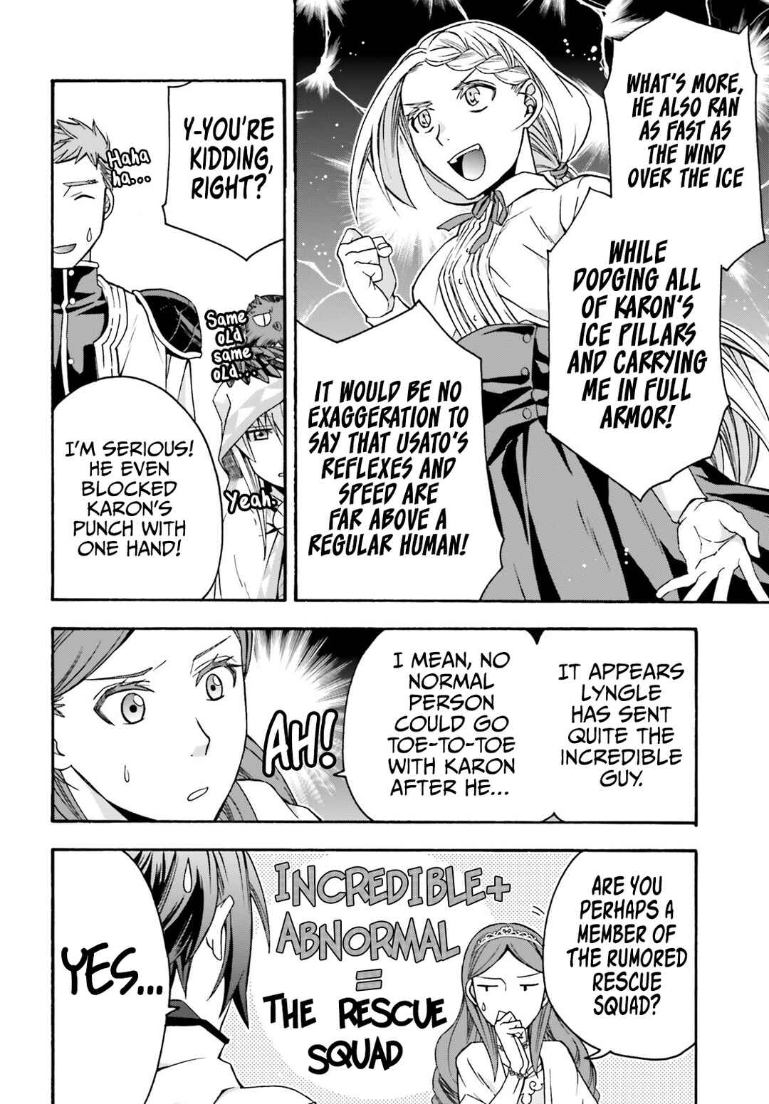 Chiyu Mahou no Machigatta Tsukaikata: Senjou wo Kakeru Kaifuku Youin Chapter 64 page 18