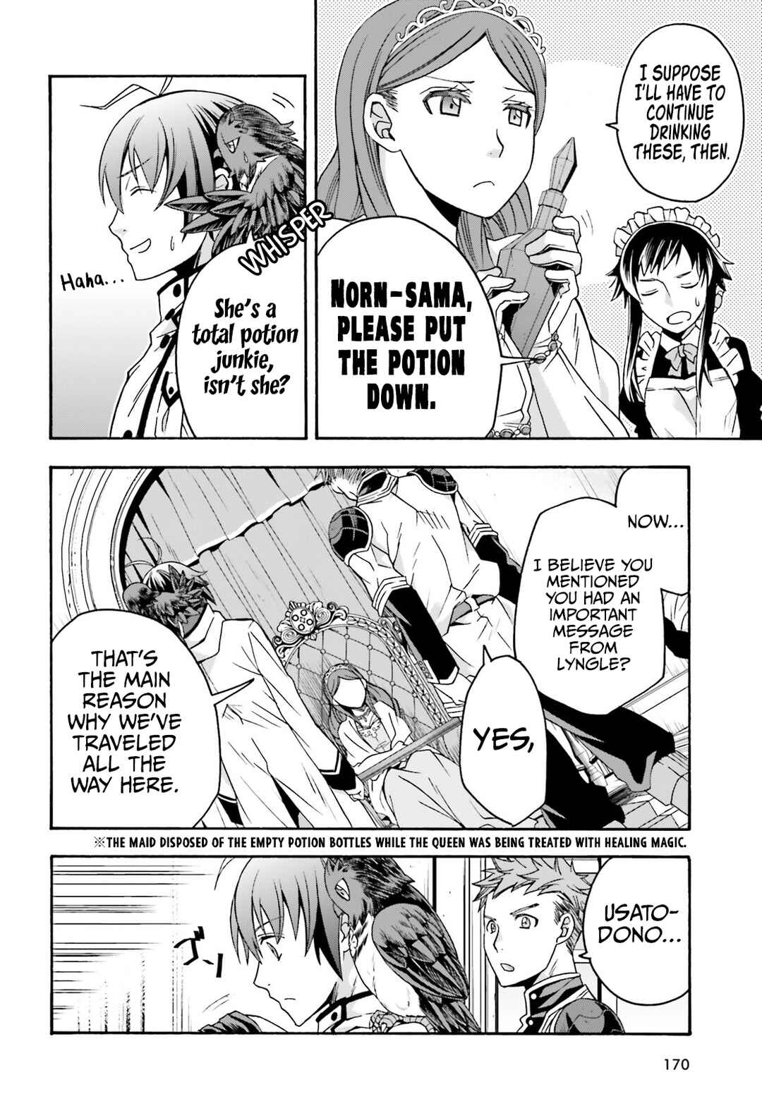Chiyu Mahou no Machigatta Tsukaikata: Senjou wo Kakeru Kaifuku Youin Chapter 64 page 2