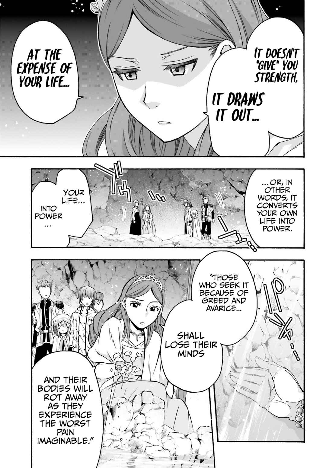 Chiyu Mahou no Machigatta Tsukaikata: Senjou wo Kakeru Kaifuku Youin Chapter 64 page 32