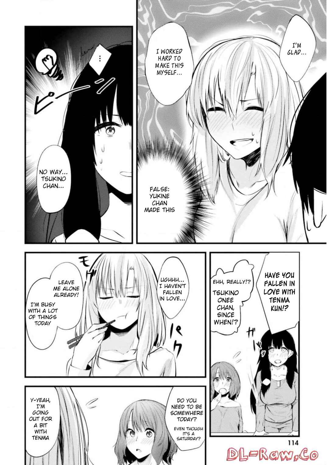 Choppiri Ecchi na Sanshimai Demo, Oyomesan ni Shitekuremasuka? Chapter 10 page 27
