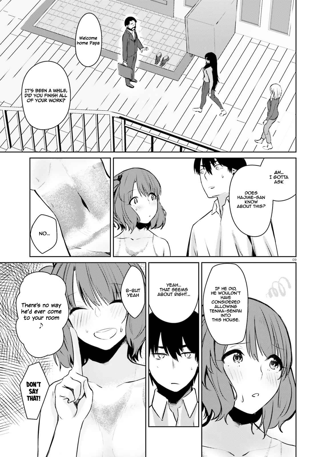 Choppiri Ecchi na Sanshimai Demo, Oyomesan ni Shitekuremasuka? Chapter 5.5 page 9