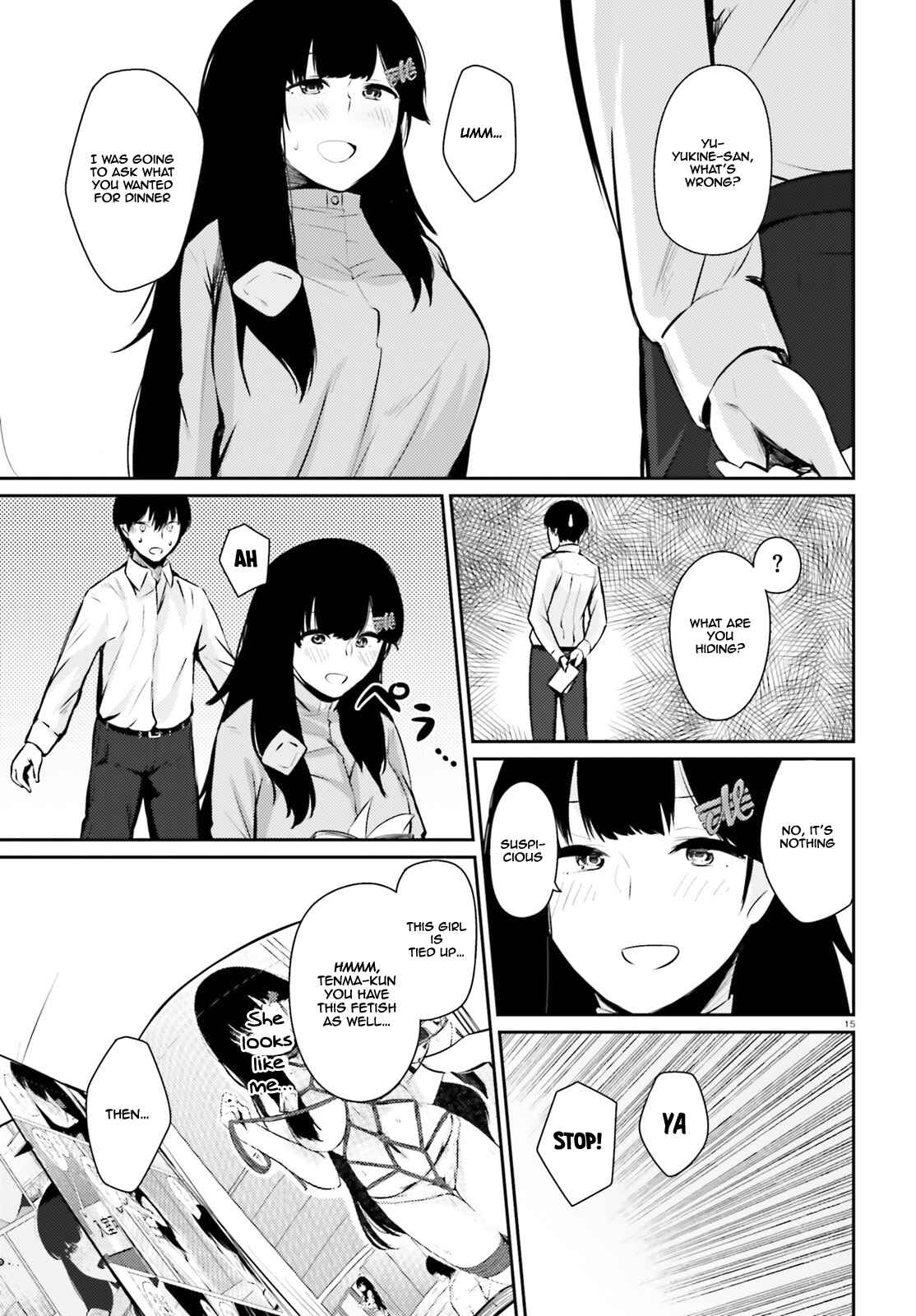 Choppiri Ecchi na Sanshimai Demo, Oyomesan ni Shitekuremasuka? Chapter 5.5 page 15